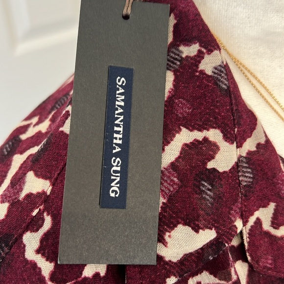 NWT Samantha Sung shirt dress - Picture 7 of 8